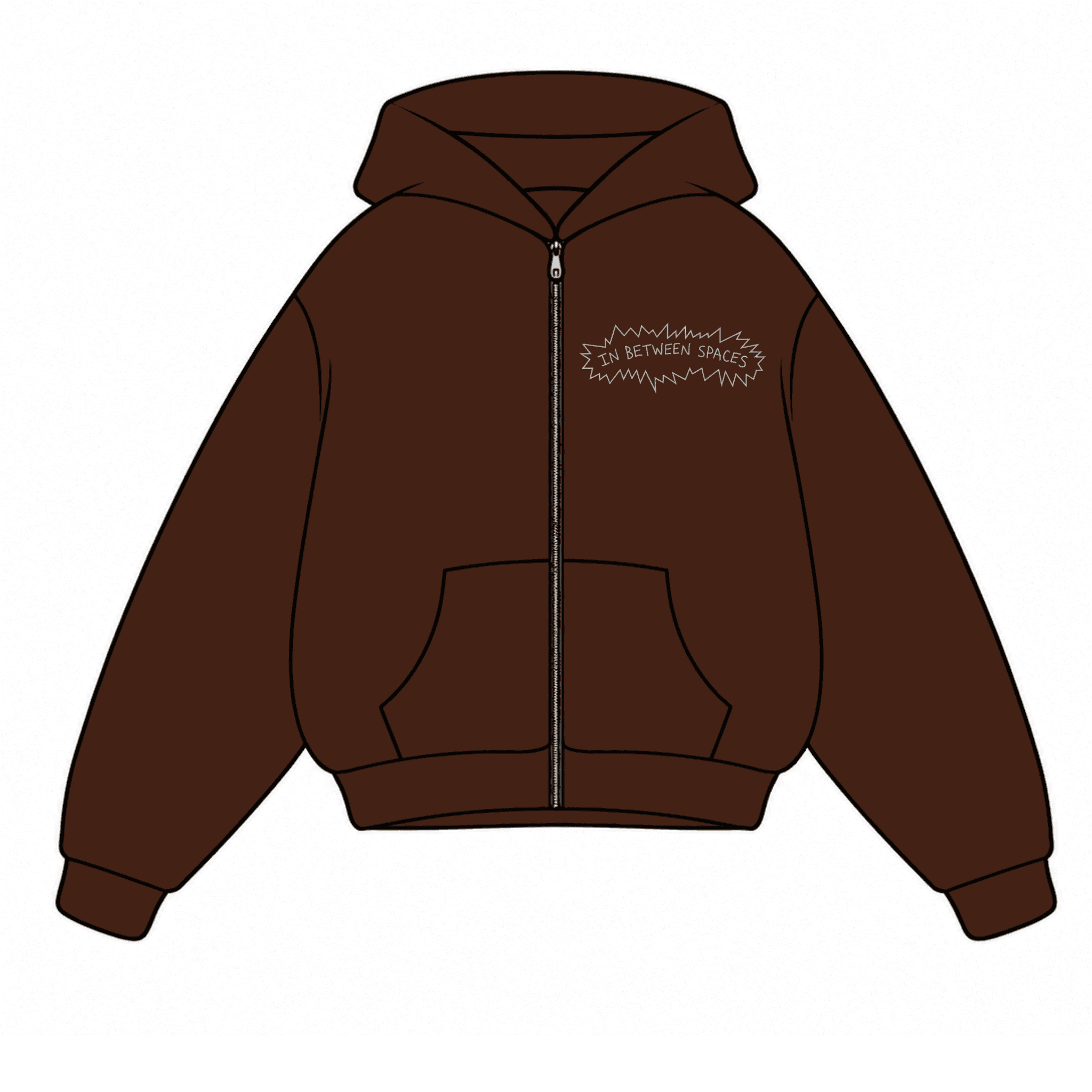 Zipup marron
